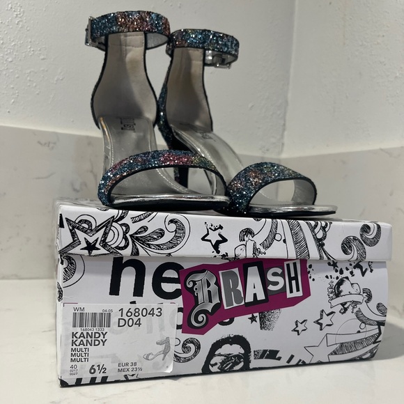 Brash Kandy Multi Color Heels size 6.5 - Picture 5 of 5